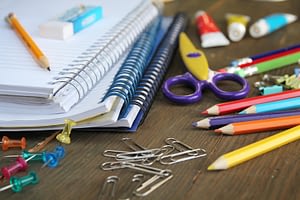 material escolar para la vuelta al cole